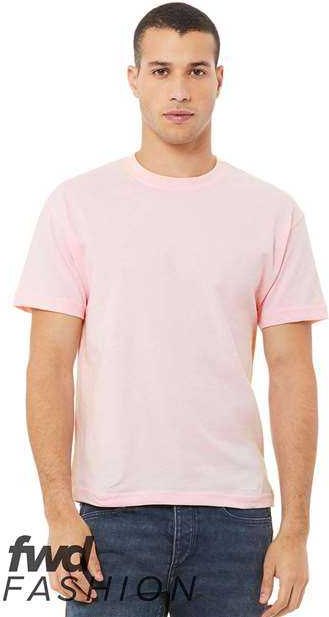 Bella + Canvas 3010 Fwd Fashion Heavyweight Street Tee - Soft Pink