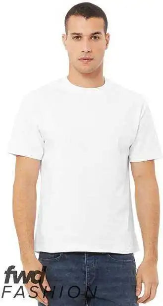 Bella + Canvas 3010 Fwd Fashion Heavyweight Street Tee White
