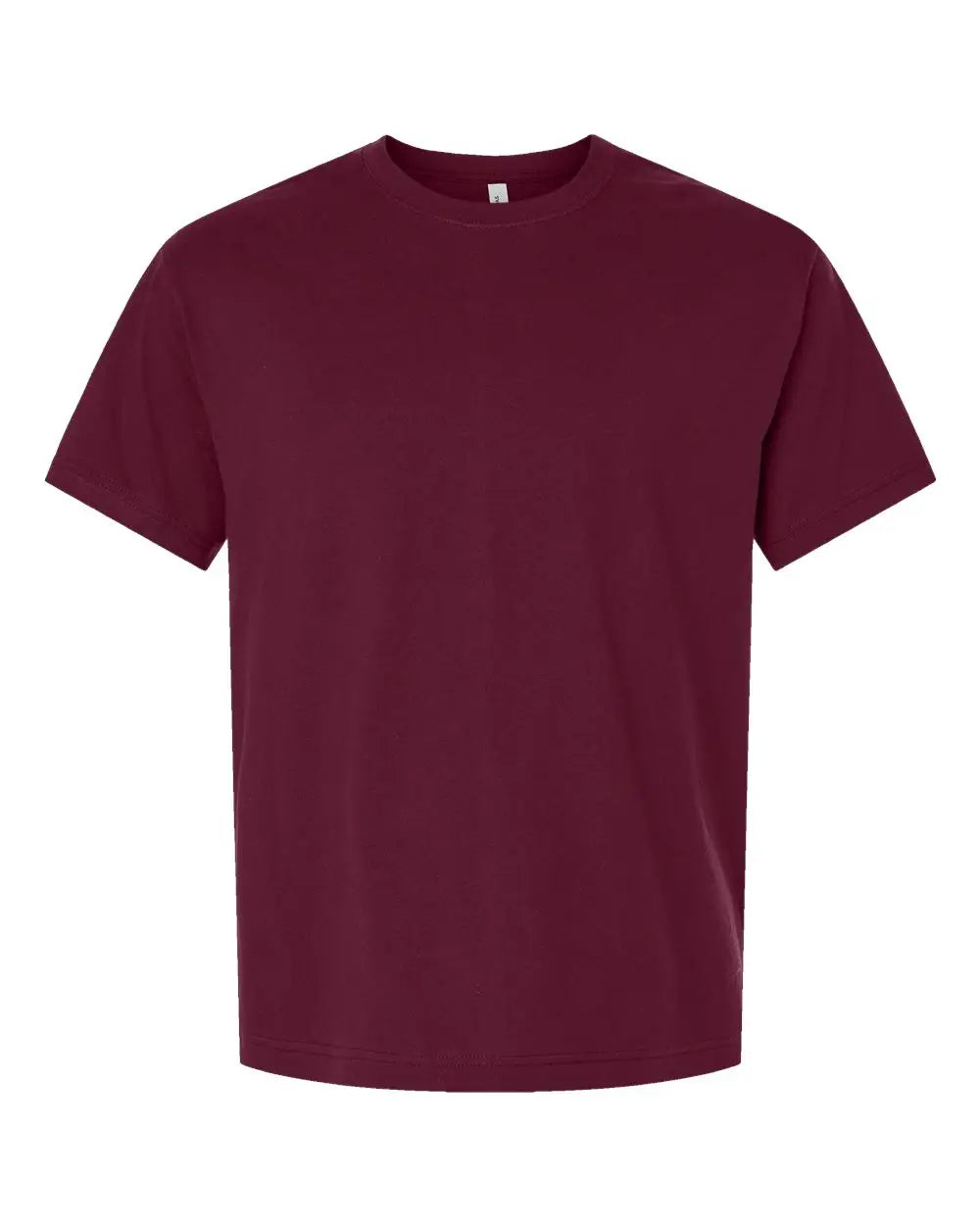 Bella + Canvas 3010c 6 Oz. Heavyweight Tee - 3010 - Maroon - Adult Xs