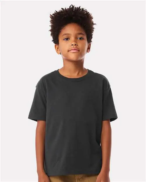Bella + Canvas 3010y Youth 6oz. Heavyweight Tee - Dark Gray - s