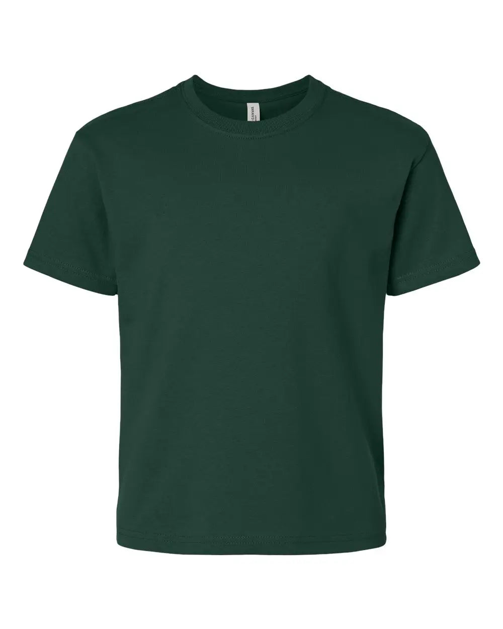 Bella + Canvas 3010y Youth 6oz. Heavyweight Tee - Forest - s