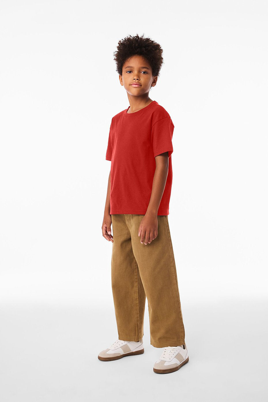 Bella + Canvas 3010y Youth 6oz. Heavyweight Tee - Red