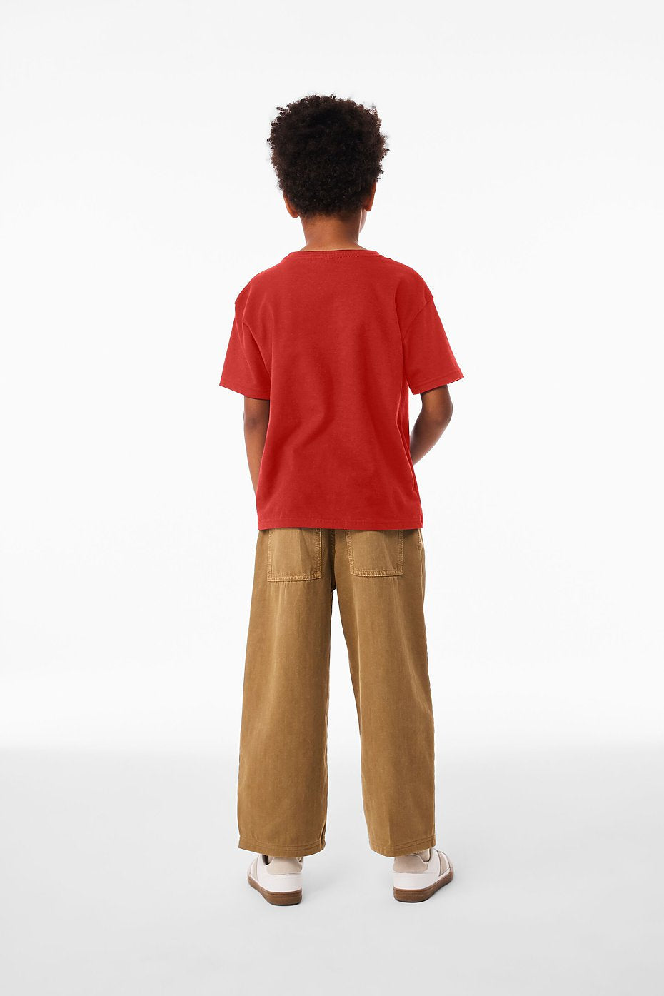 Bella + Canvas 3010y Youth 6oz. Heavyweight Tee - Red