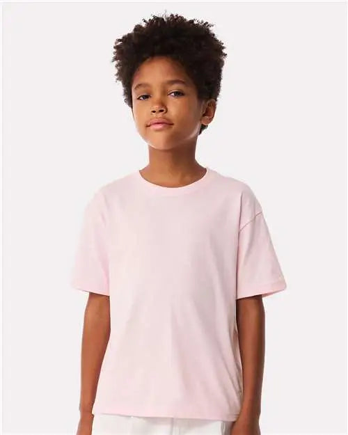 Bella + Canvas 3010y Youth 6oz. Heavyweight Tee - Soft Pink