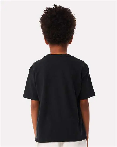 Bella + Canvas 3010y Youth 6oz. Heavyweight Tee - Vintage Black - s