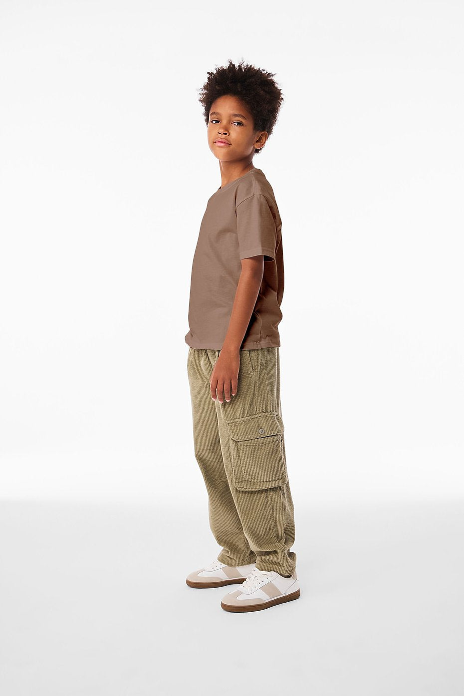 Bella + Canvas 3010y Youth 6oz. Heavyweight Tee - Vintage Brown