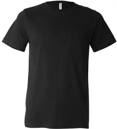 Bella + Canvas 3021 Jersey Pocket Tee Black