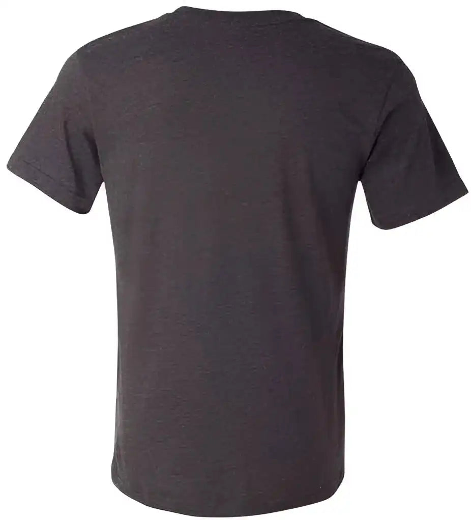Bella + Canvas 3021 Jersey Pocket Tee Dark Grey Heather
