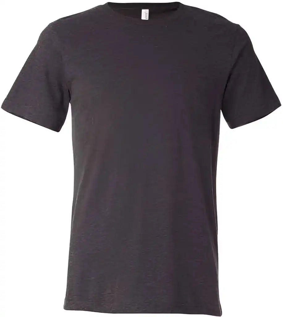 Bella + Canvas 3021 Jersey Pocket Tee Dark Grey Heather