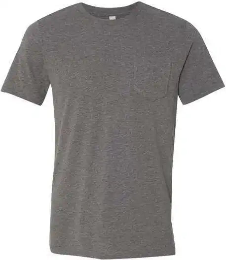 Bella + Canvas 3021 Jersey Pocket Tee - Deep Heather