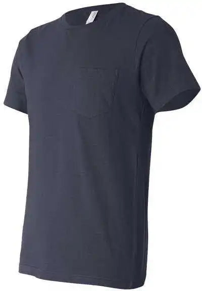 Bella + Canvas 3021 Jersey Pocket Tee Navy