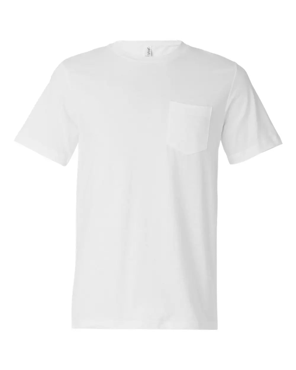Bella + Canvas 3021 Jersey Pocket Tee - White - s