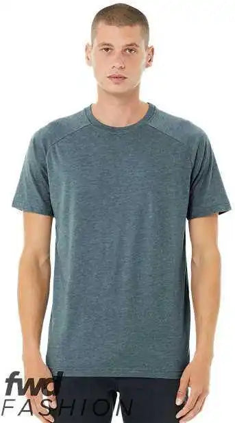 Bella + Canvas 3201 Fwd Fashion Heather Cvc Raglan Tee - Slate