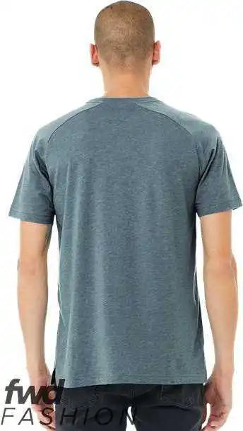Bella + Canvas 3201 Fwd Fashion Heather Cvc Raglan Tee - Slate