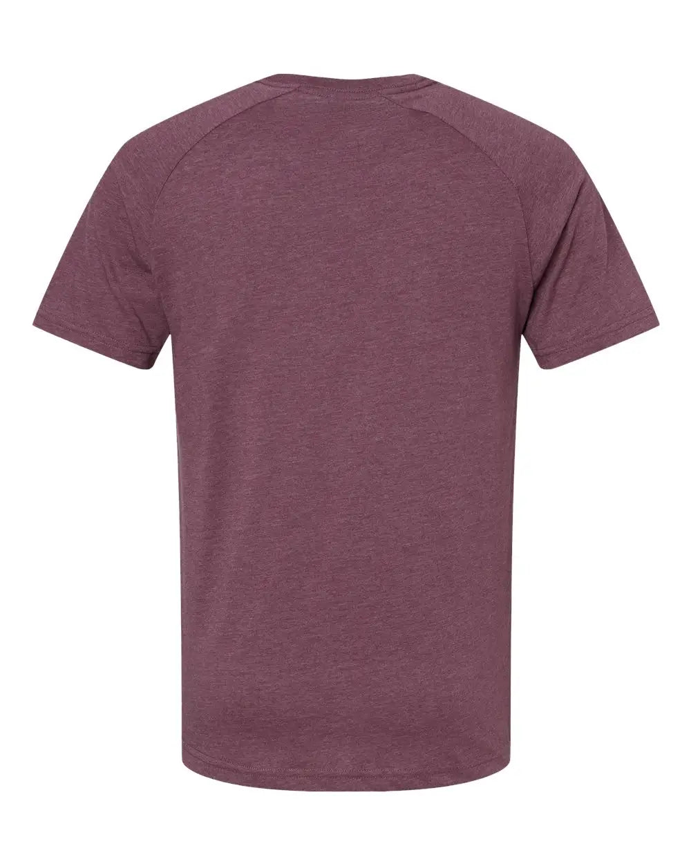 Bella + Canvas 3201c Heather Cvc Raglan Tee - 3201 - Maroon