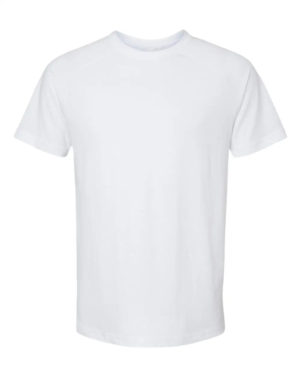 Bella + Canvas 3201c Heather Cvc Raglan Tee - 3201 - Solid White Blend - Adult s