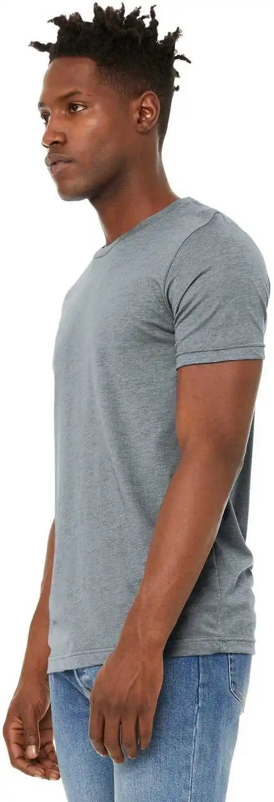 Bella + Canvas 3301 Unisex Sueded Tee - Athletic Heather