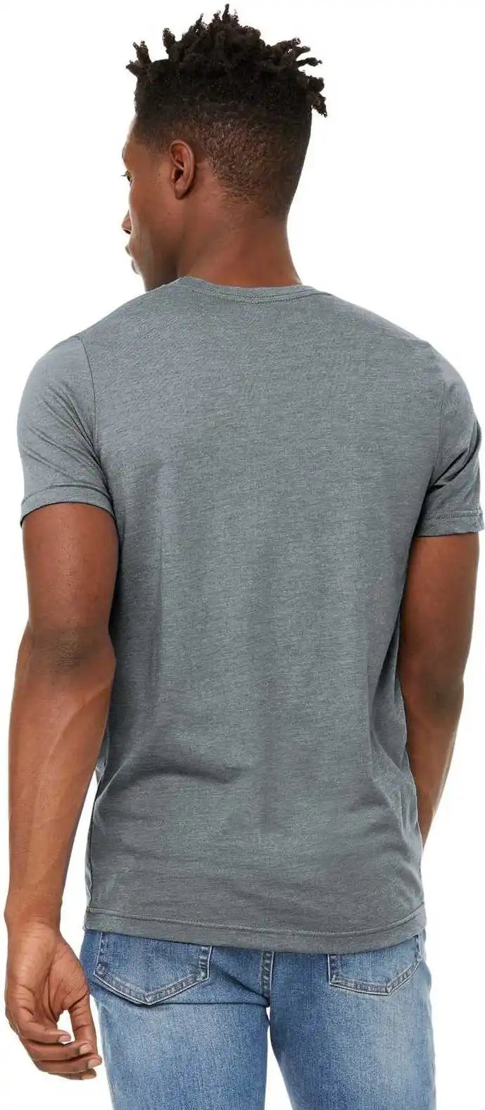 Bella + Canvas 3301 Unisex Sueded Tee - Athletic Heather
