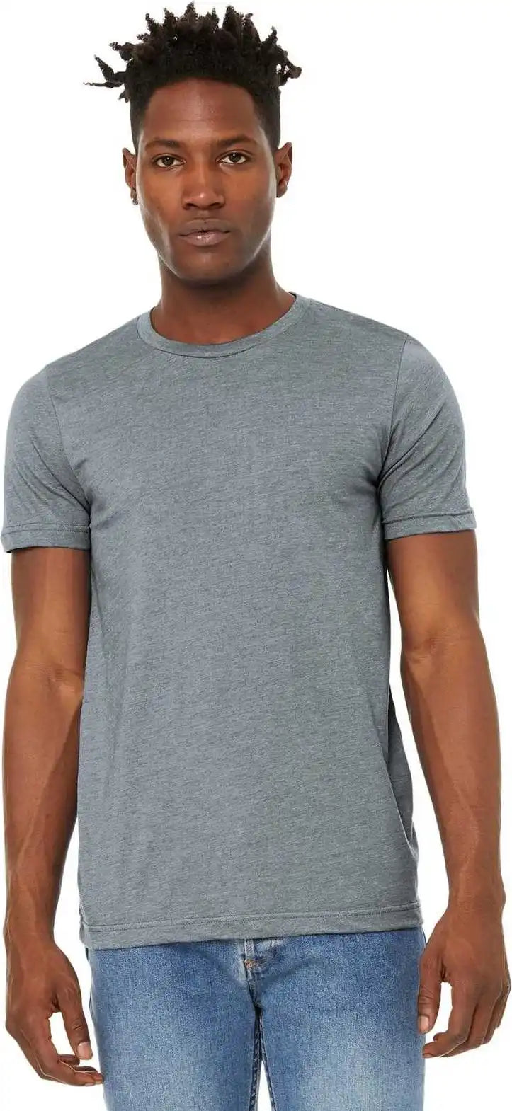 Bella + Canvas 3301 Unisex Sueded Tee - Athletic Heather