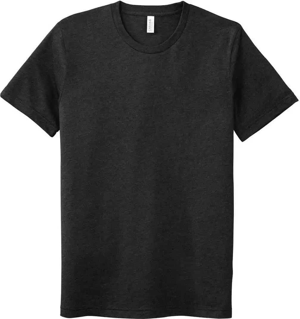 Bella + Canvas 3301 Unisex Sueded Tee Black Heather