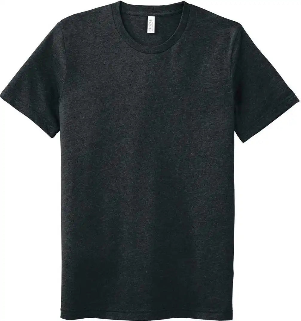 Bella + Canvas 3301 Unisex Sueded Tee - Dark Heather Gray