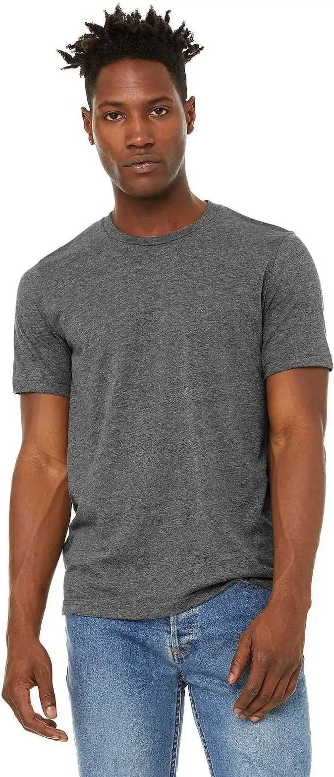 Bella + Canvas 3301 Unisex Sueded Tee - Deep Heather