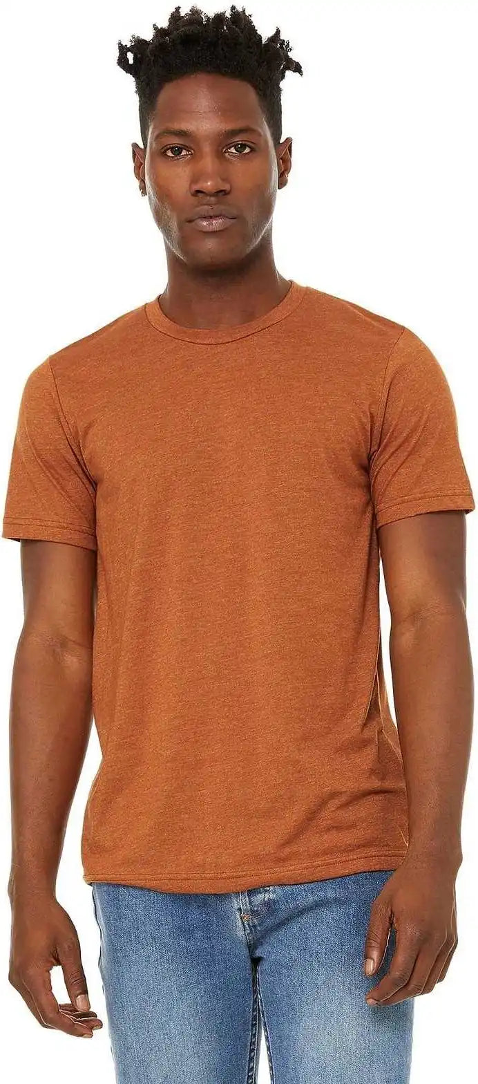 Bella + Canvas 3301 Unisex Sueded Tee Heather Autumn