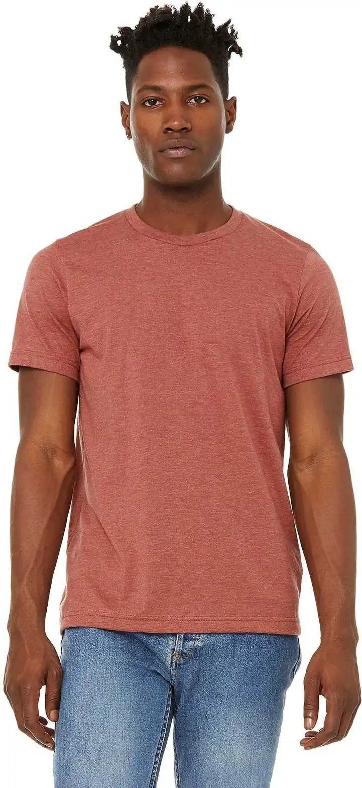 Bella + Canvas 3301 Unisex Sueded Tee Heather Clay