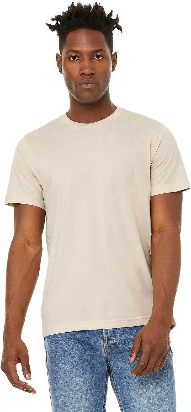 Bella + Canvas 3301 Unisex Sueded Tee Heather Dust