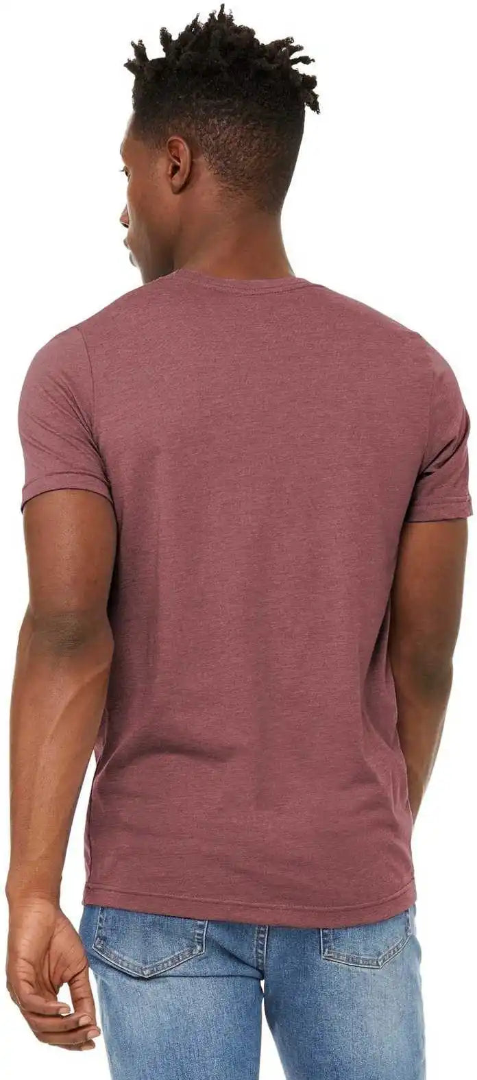 Bella + Canvas 3301 Unisex Sueded Tee Heather Mauve