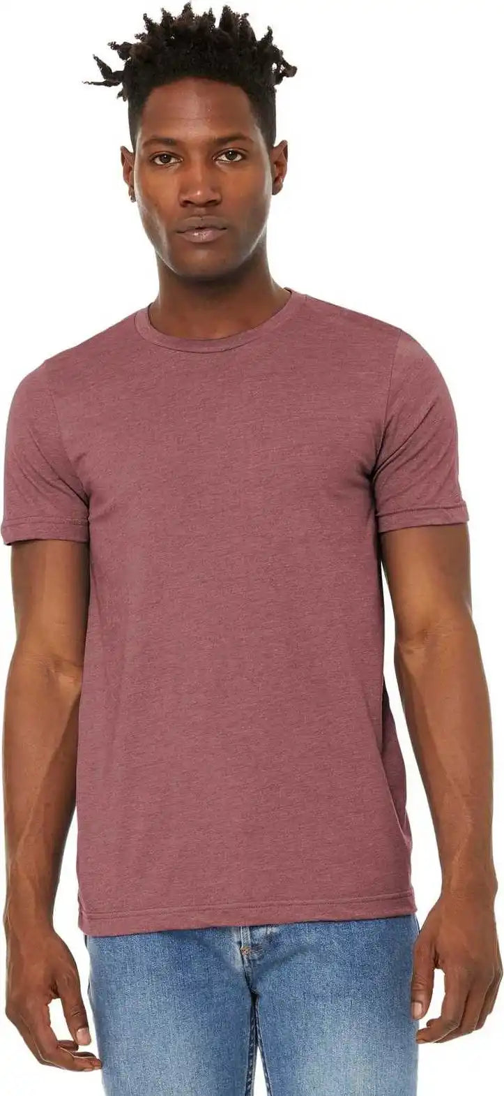 Bella + Canvas 3301 Unisex Sueded Tee Heather Mauve