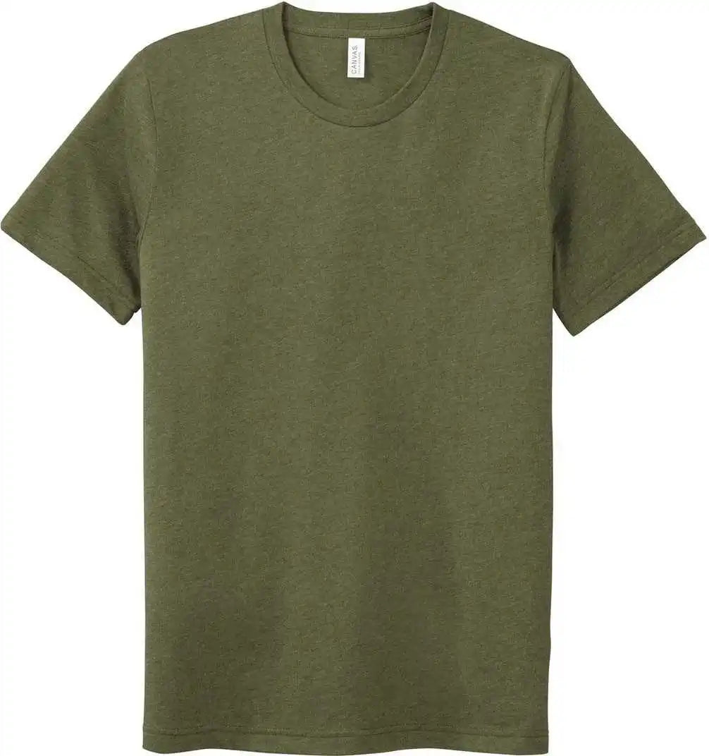Bella + Canvas 3301 Unisex Sueded Tee Heather Olive