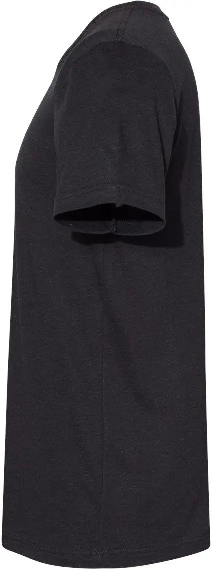 Bella + Canvas 3301c Sueded Tee - 3301 - Black Heather
