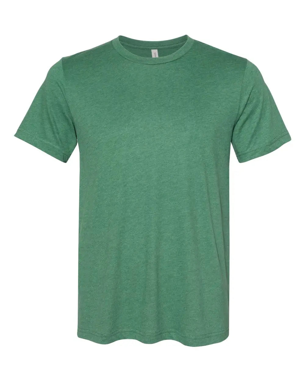 Bella + Canvas 3301c Sueded Tee - 3301 - Heather Grass Green - Adult Xs