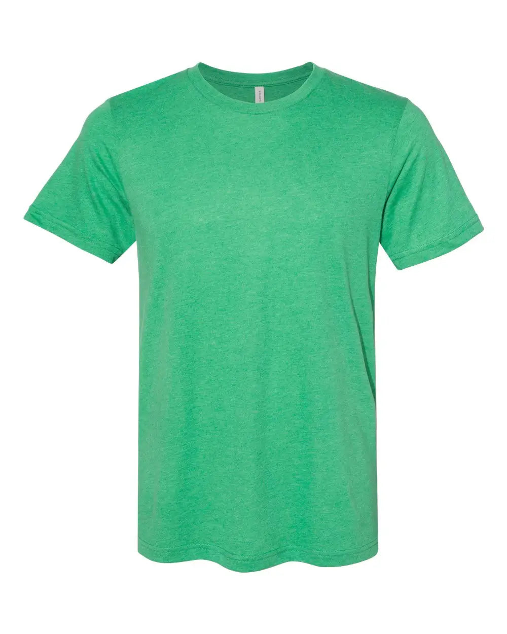Bella + Canvas 3301c Sueded Tee - 3301 - Heather Kelly - Adult Xs