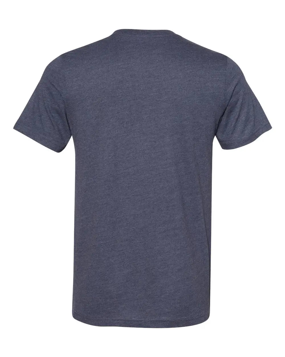 Bella + Canvas 3301c Sueded Tee - 3301 - Heather Midnight Navy