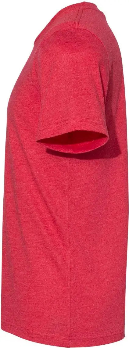 Bella + Canvas 3301c Sueded Tee - 3301 - Heather Red