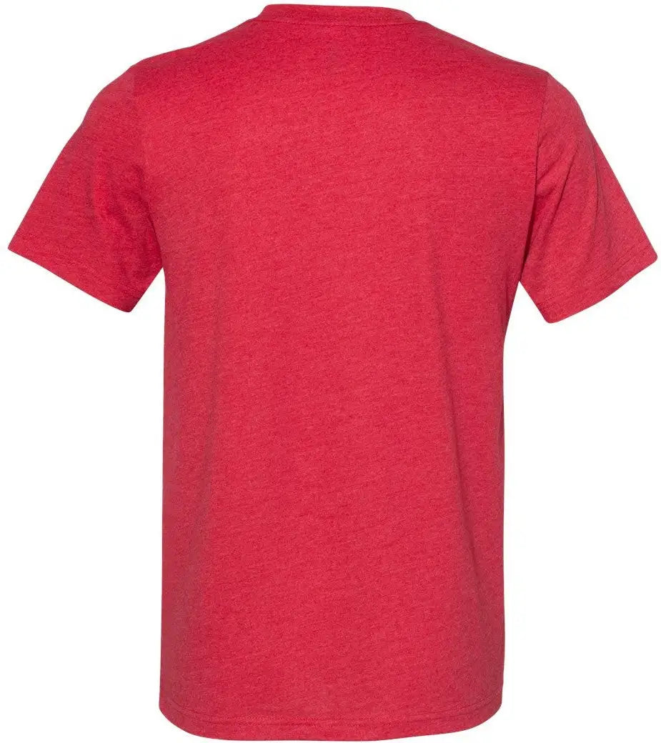 Bella + Canvas 3301c Sueded Tee - 3301 - Heather Red