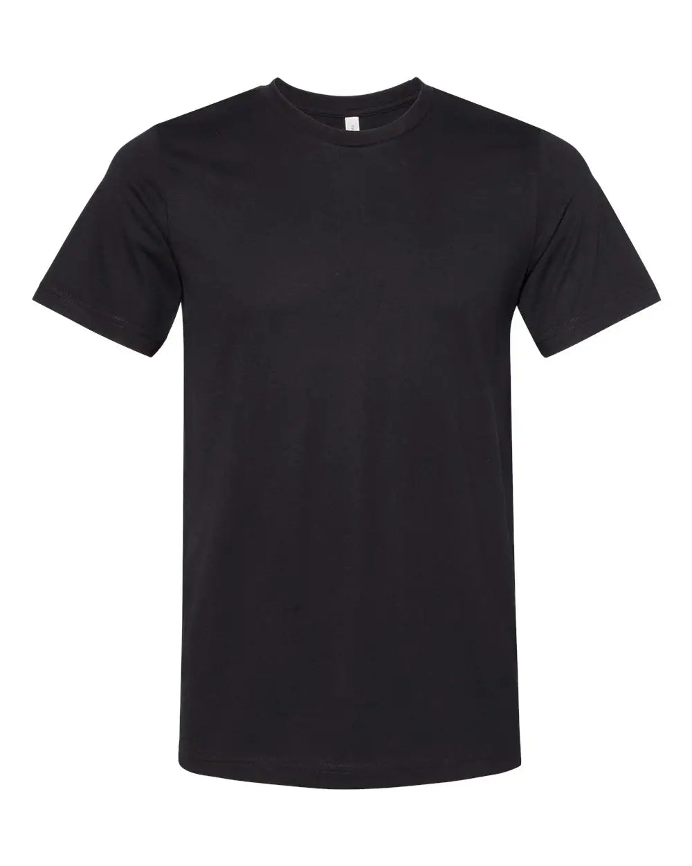 Bella + Canvas 3301c Sueded Tee - 3301 - Solid Black Blend - Adult Xs