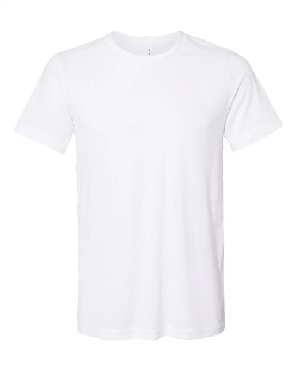 Bella + Canvas 3301c Sueded Tee - 3301 - Solid White Blend - Adult Xs