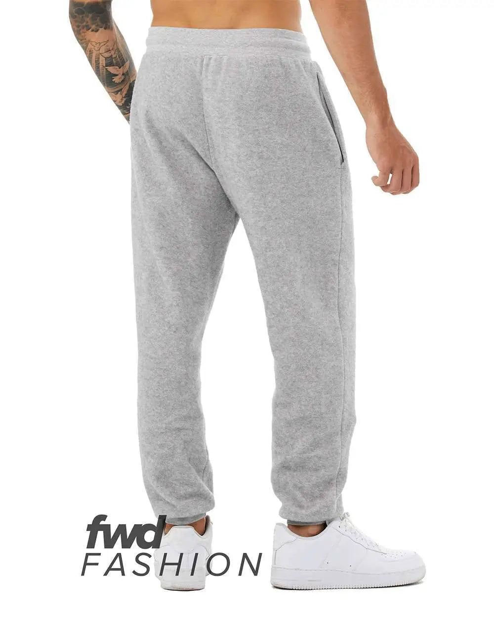 Bella + Canvas 3327c Fwd Fashion Sueded Fleece Jogger - 3327 - Athletic Heather