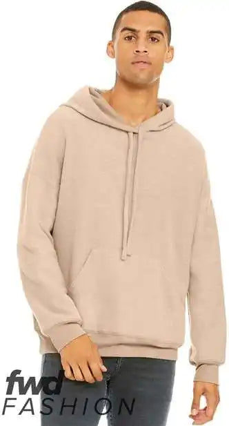 Bella + Canvas 3329 Fwd Fashion Unisex Sueded Fleece Hoodie Heather Oat