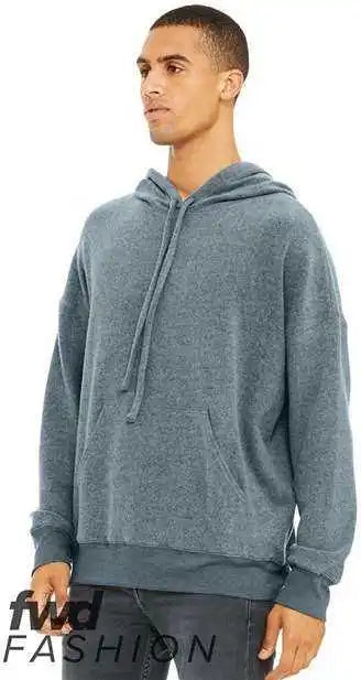 Bella + Canvas 3329 Fwd Fashion Unisex Sueded Fleece Hoodie Heather Slate