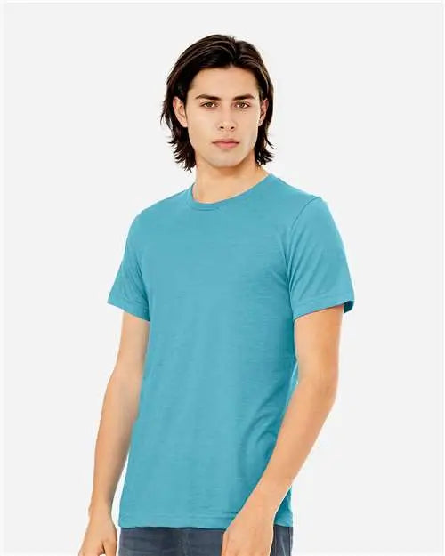 Bella + Canvas 3413 Triblend Tee - Aqua
