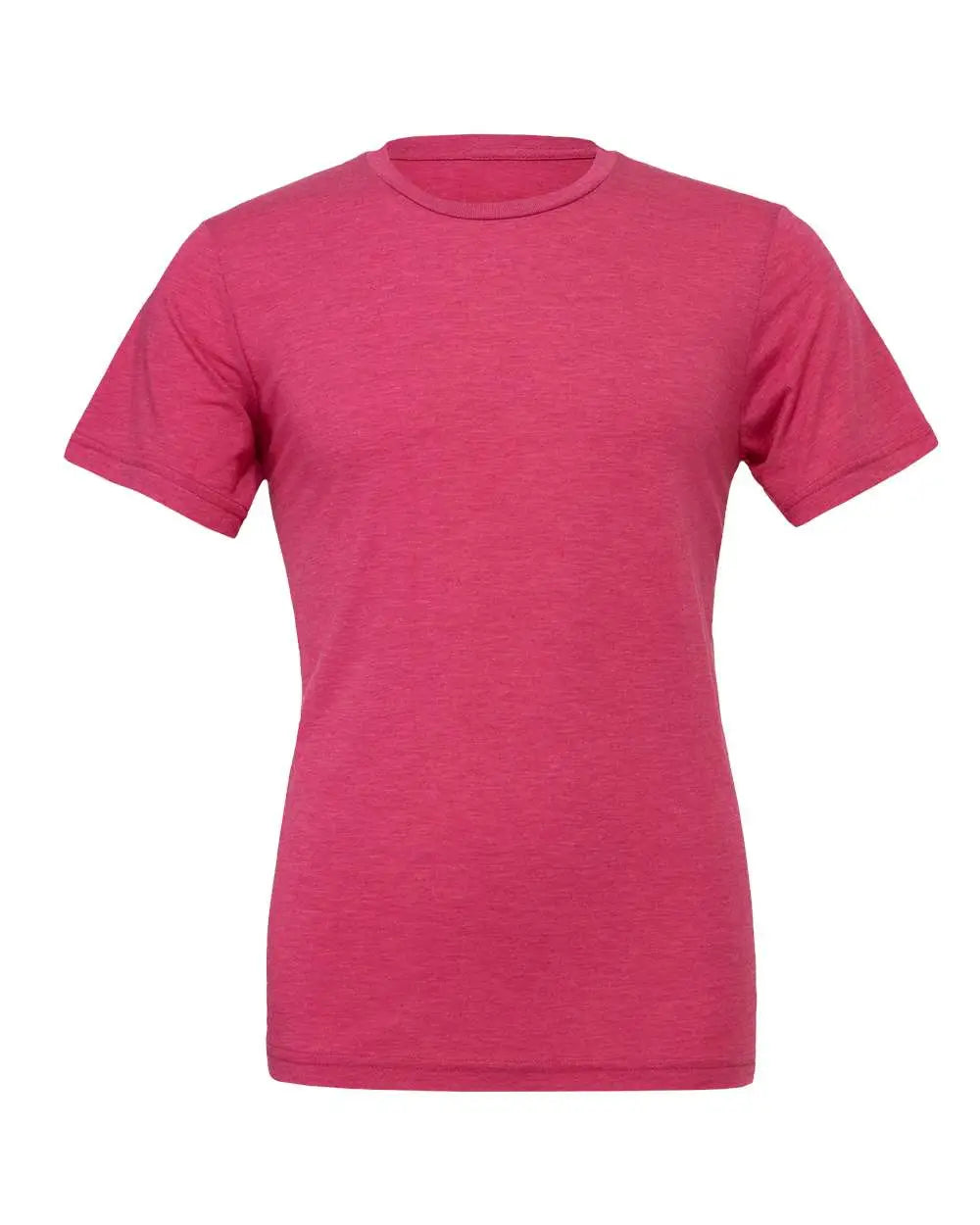 Bella + Canvas 3413 Triblend Tee - Berry - Red / Xs
