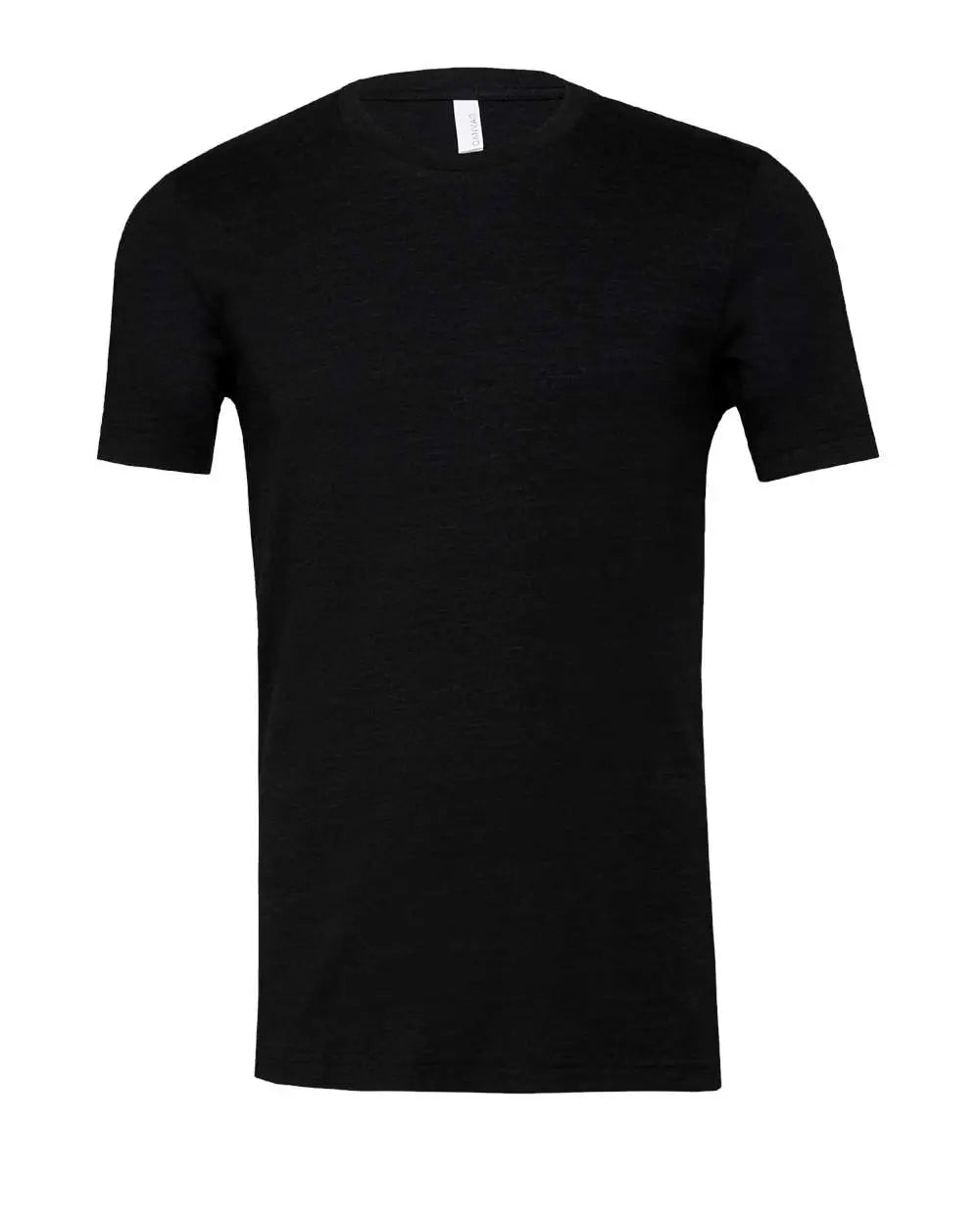 Bella + Canvas 3413 Triblend Tee - Black Heather - Xs