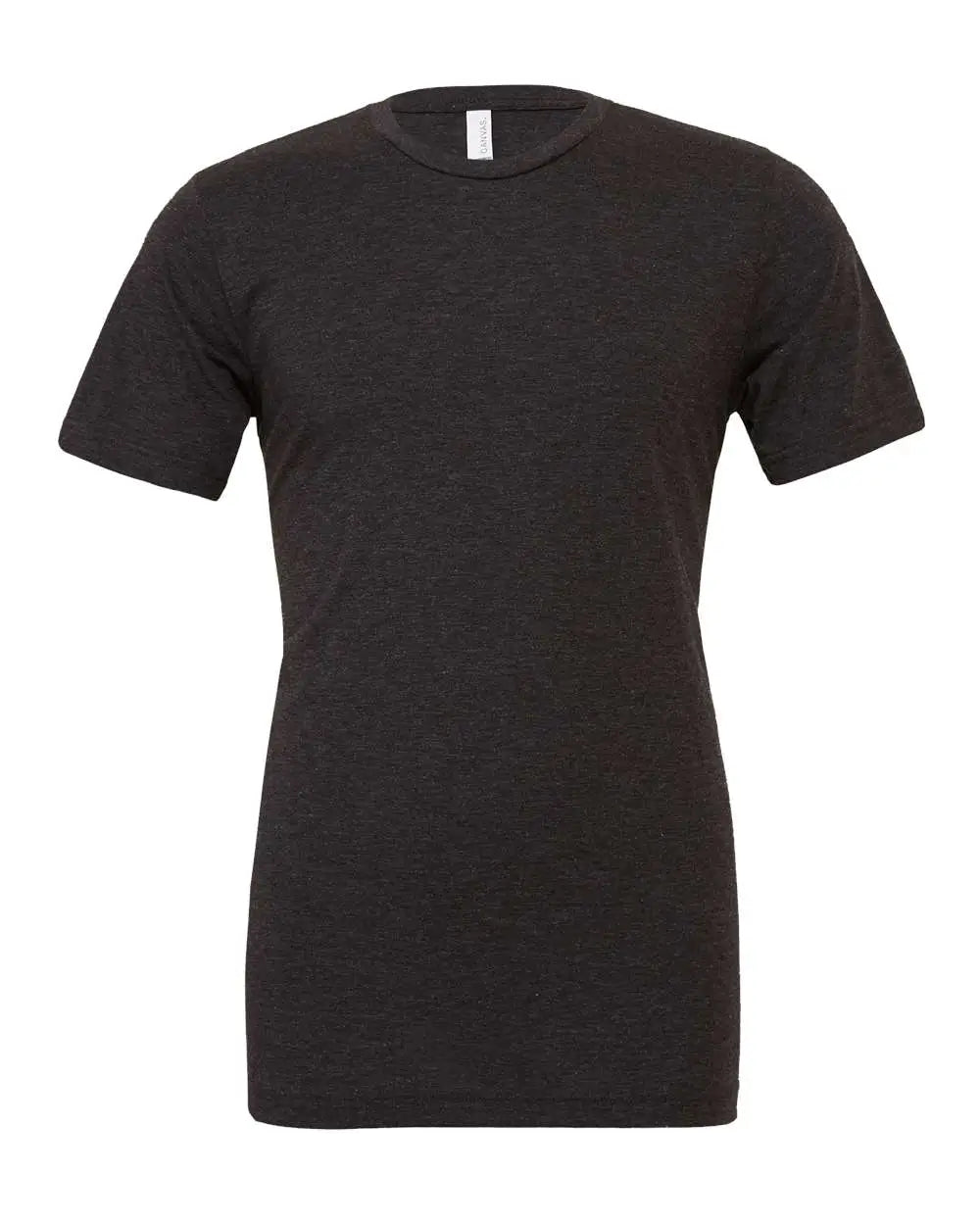 Bella + Canvas 3413 Triblend Tee - Charcoal Black - Dark Gray / Xs