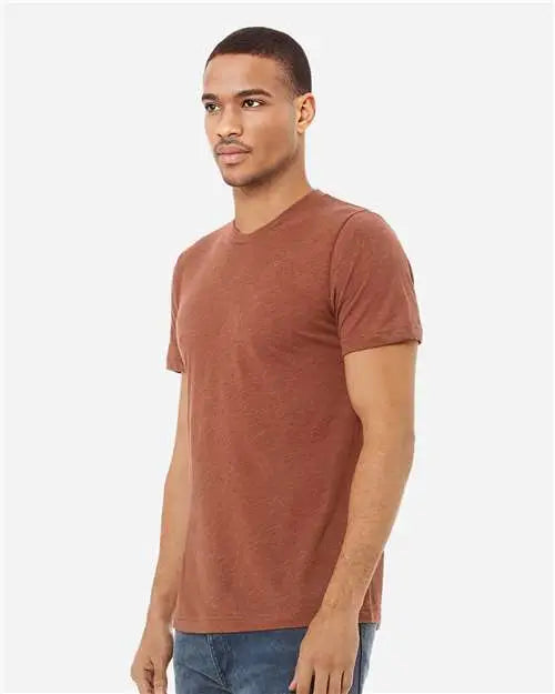 Bella + Canvas 3413 Triblend Tee - Clay