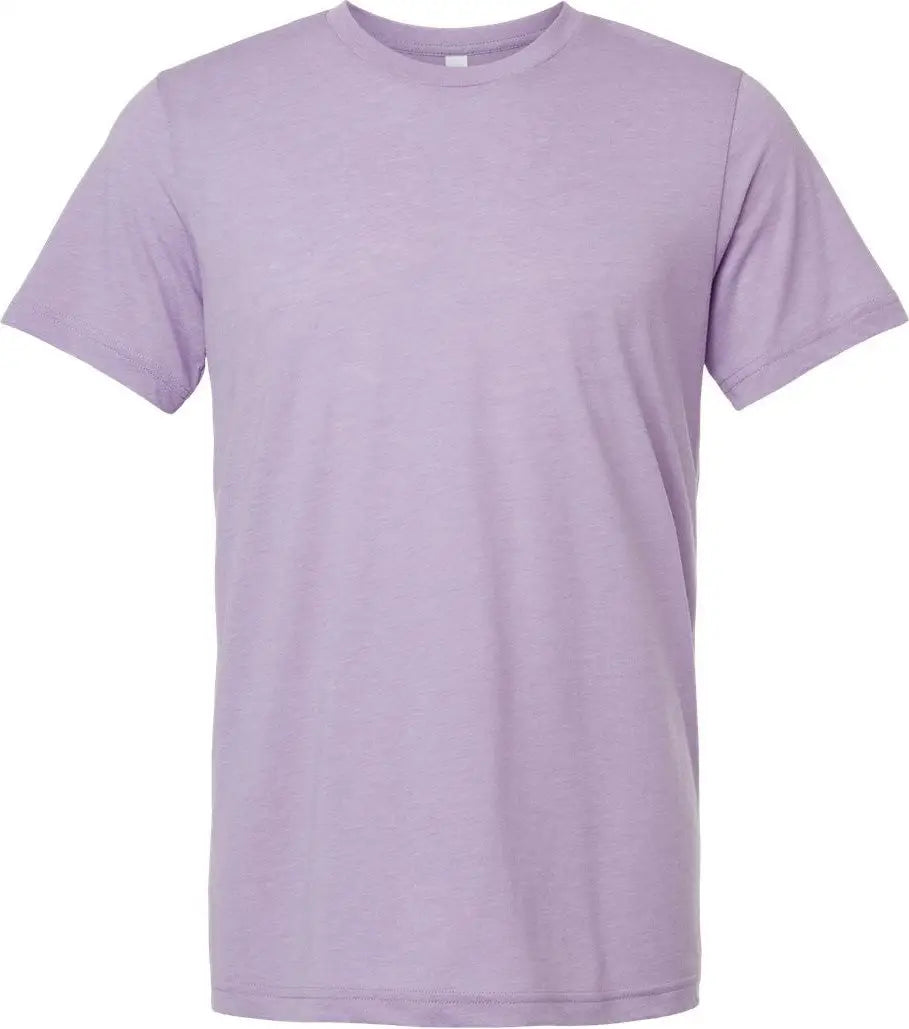 Bella + Canvas 3413 Triblend Tee - Dark Lavender - Purple / Xs