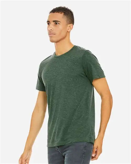 Bella + Canvas 3413 Triblend Tee - Grass Green